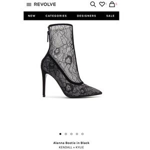 KENDALL + KYLIE Alanna Bootie in Black